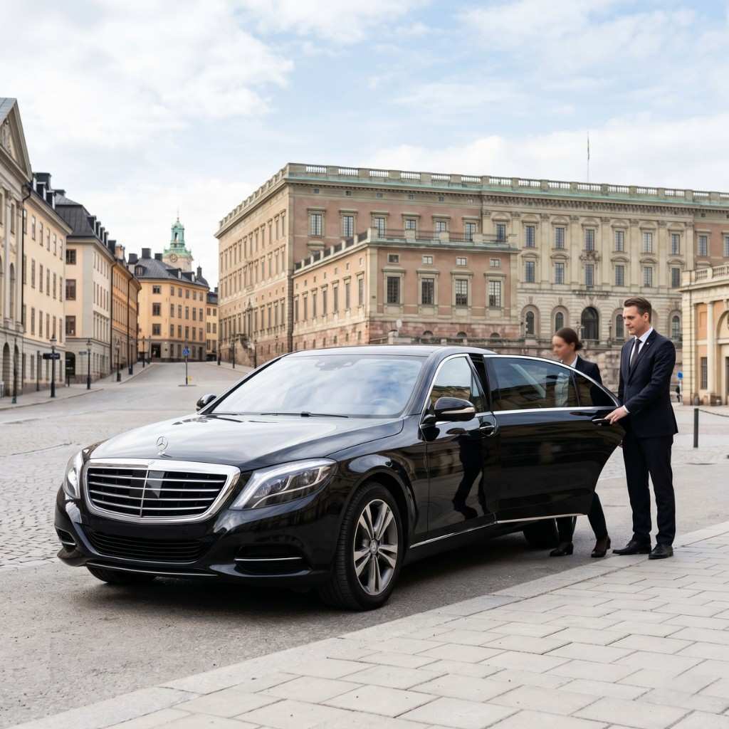 Hourly chauffeur service in Stockholm